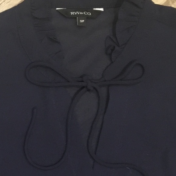 Aw&Co dark blue shirt - Picture 2 of 3